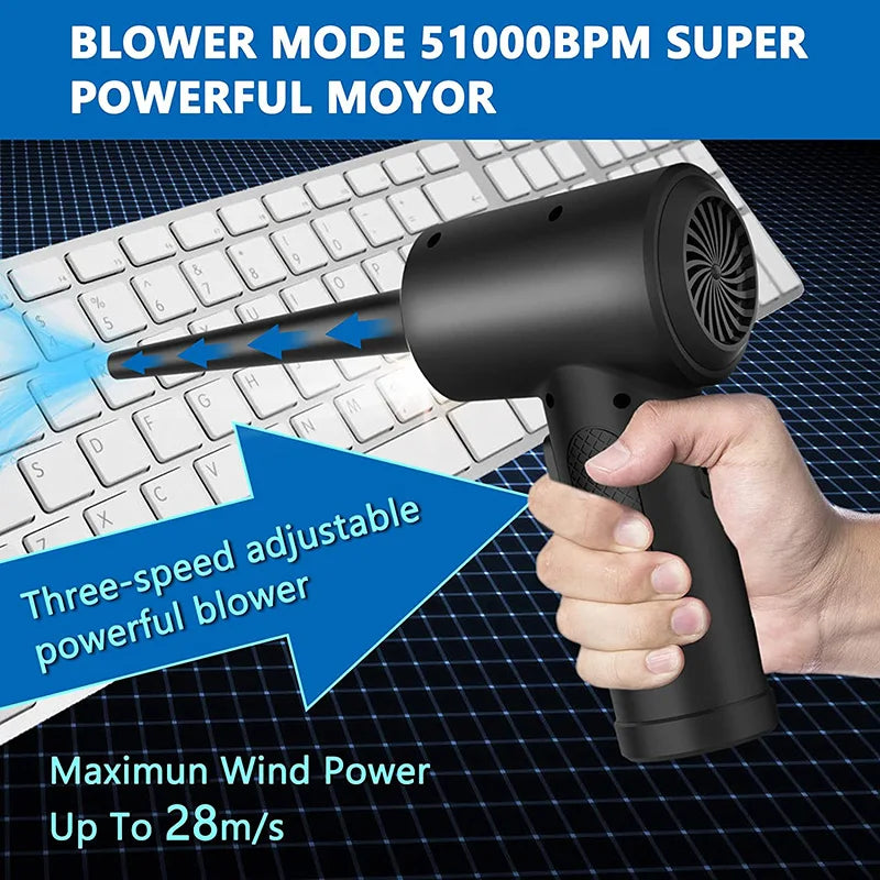 Wireless Adjustable Air Duster