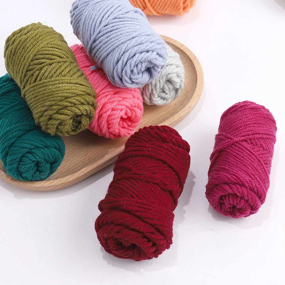 Colorful Cotton Yarn Craft Set