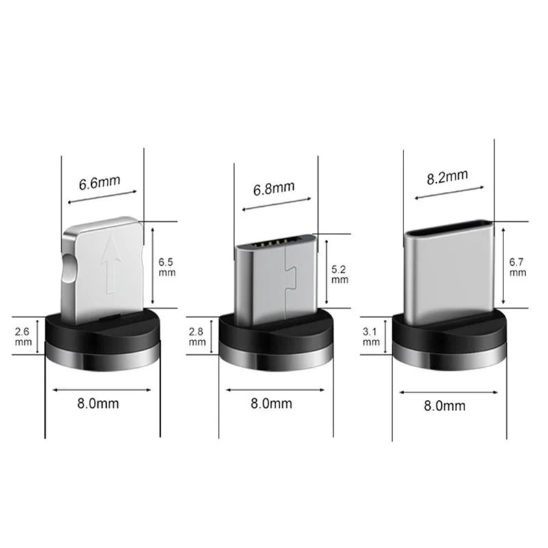 9-Piece Magnetic Charging Adapter Set
