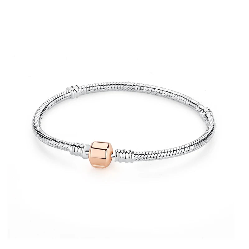 Crystal Heart Charm Bracelet