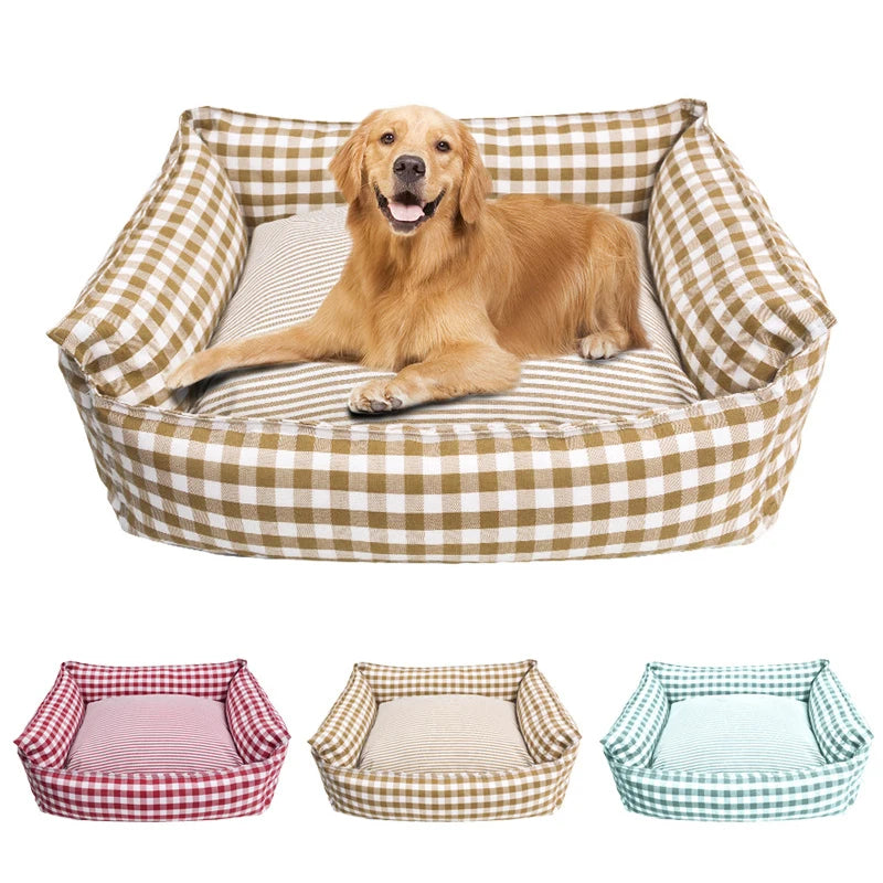 Cozy Cotton Pet Bed