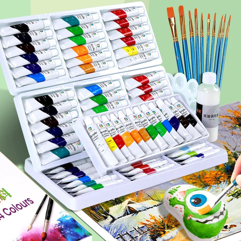 36-Color Acrylic Paint Set