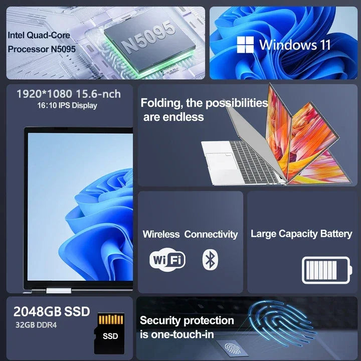 AMD 15.6" UltraSlim Laptop