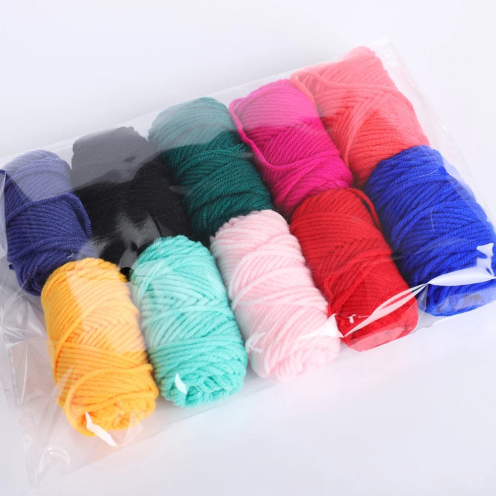Colorful Cotton Yarn Craft Set