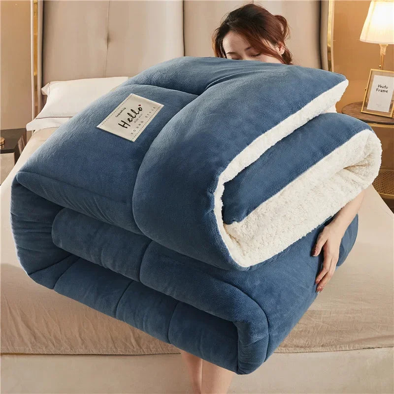 Cozy Winter Flannel Comforter