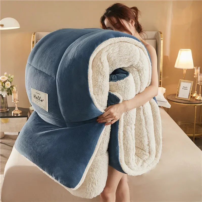 Cozy Winter Flannel Comforter