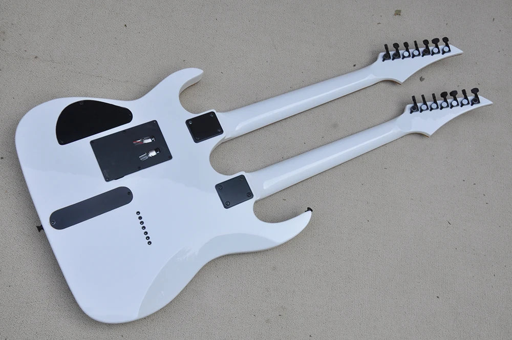 Dual Neck Semi-Hollow - 7+7 Guitar