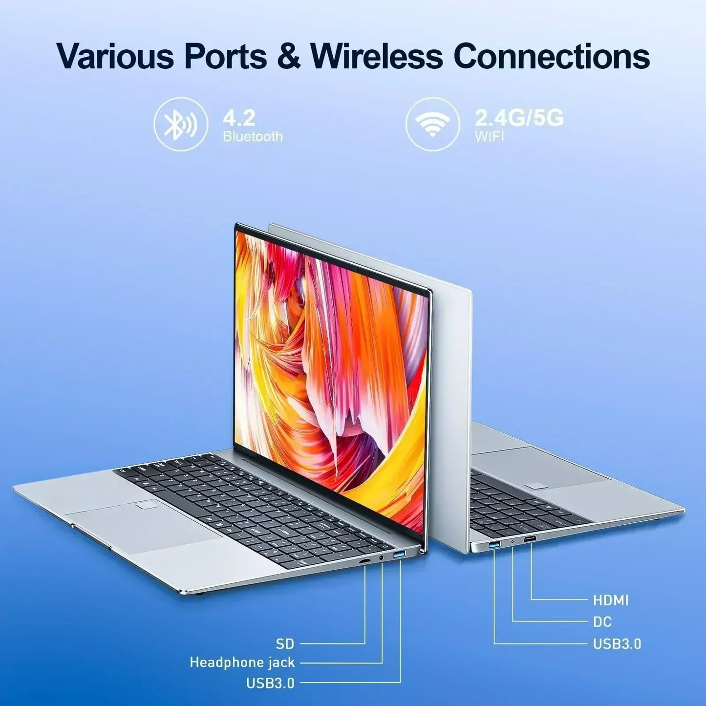 AMD 15.6" Slim Laptop