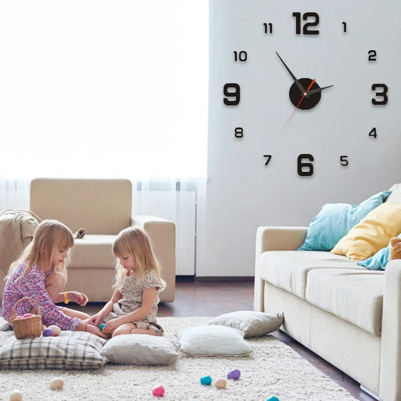 Minimalist DIY Silent Wall Clock