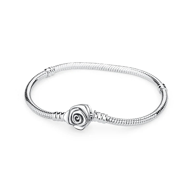 Crystal Heart Charm Bracelet