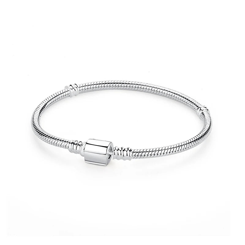 Crystal Heart Charm Bracelet