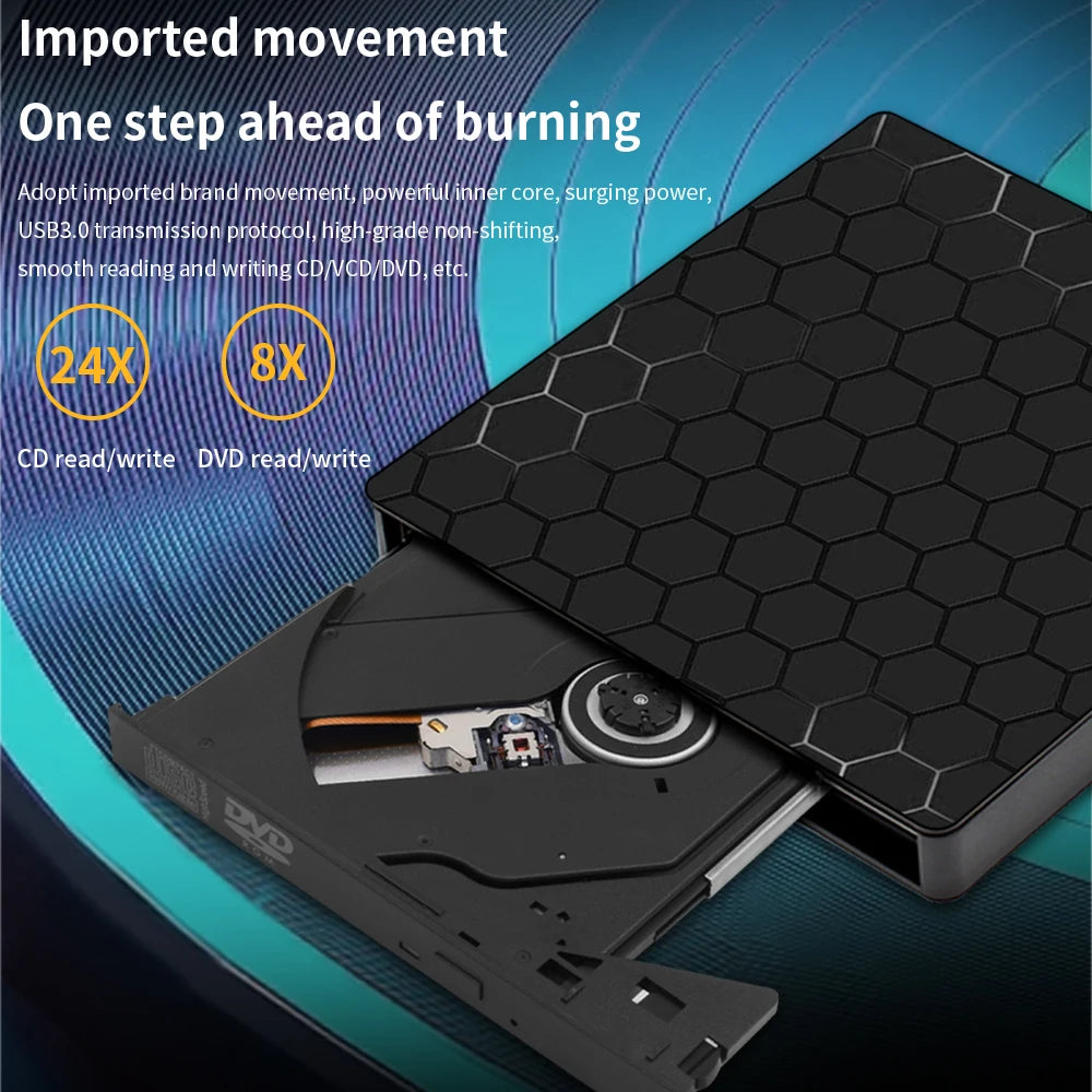 TISHRIC USB 3.0 DVD Reader