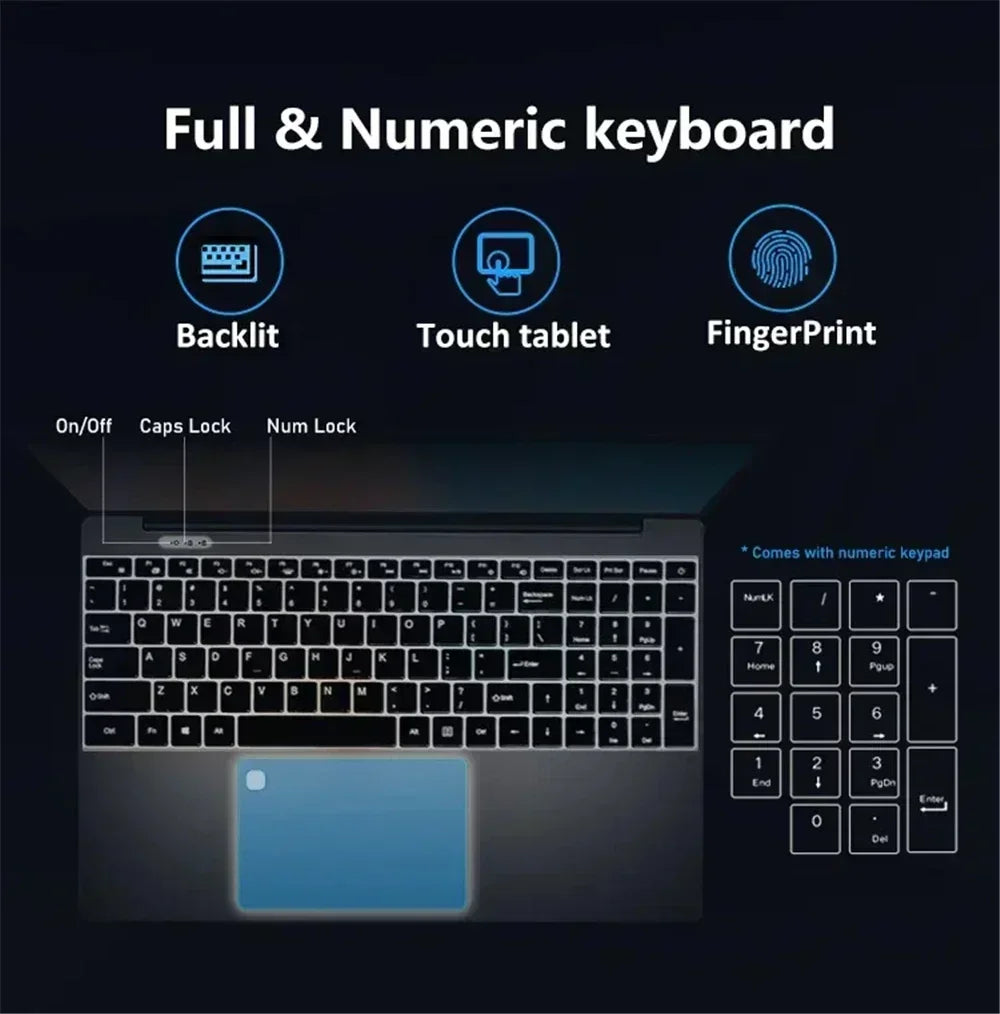 AMD 15.6" Slim Laptop