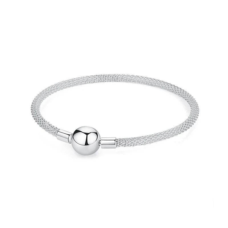 Crystal Heart Charm Bracelet