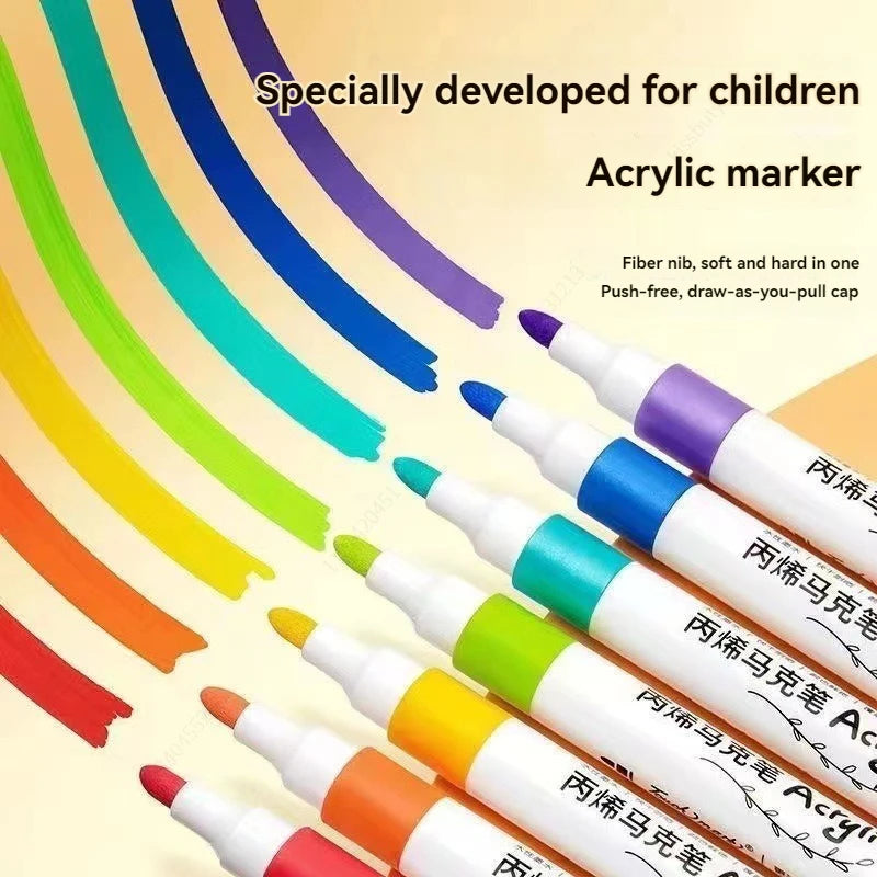 80-Color Acrylic Art Marker Set