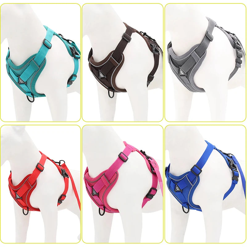 No Pull Reflective Dog Harness