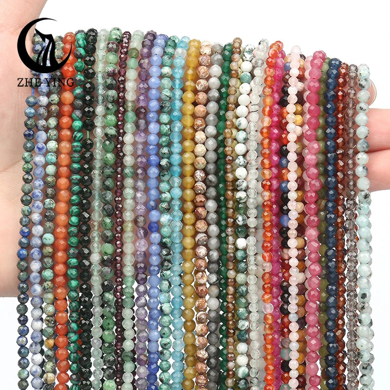 ZHEYING Natural Gemstone Beads