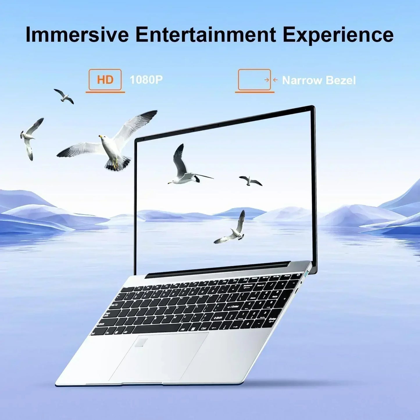 AMD 15.6" Slim Laptop