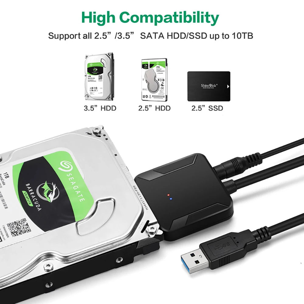 USB 3.0 to SATA Adapter