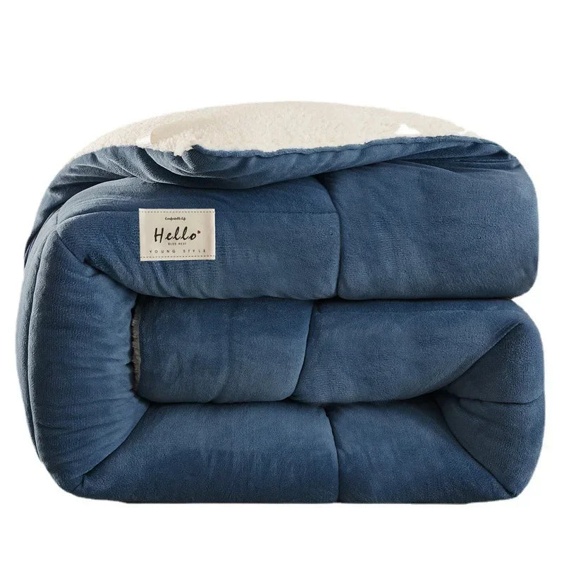 Cozy Winter Flannel Comforter