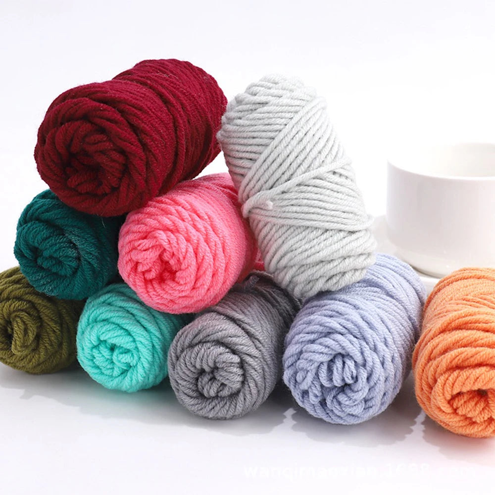 Colorful Cotton Yarn Craft Set