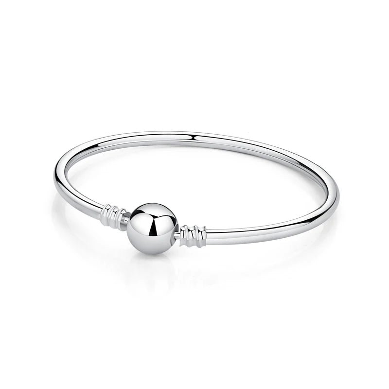 Crystal Heart Charm Bracelet
