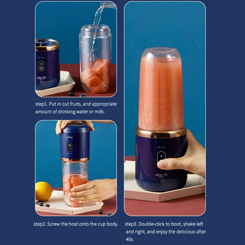 Portable Mini Fruit Blender