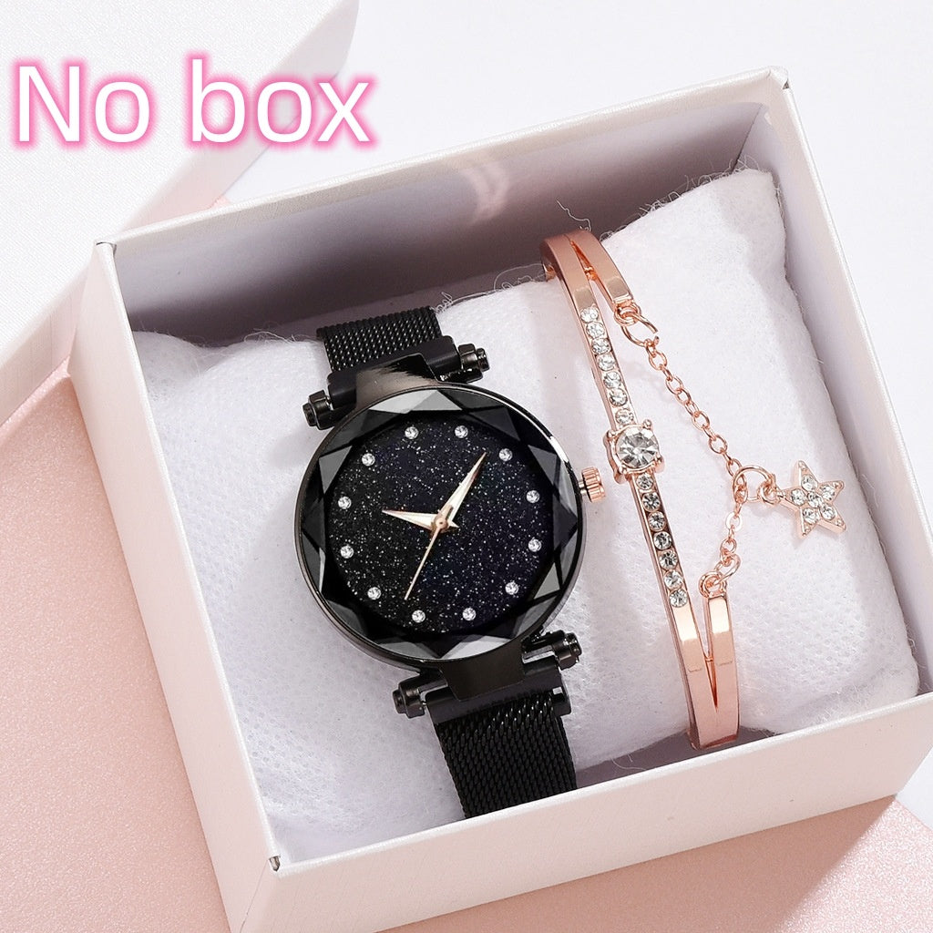 Starry Sky Bracelet Watch Set