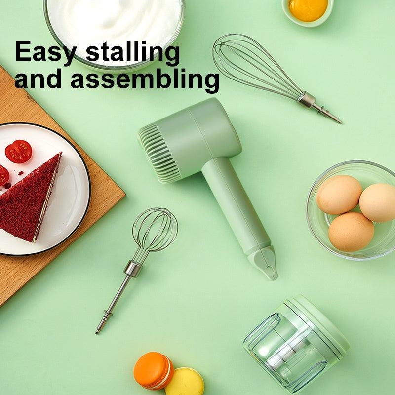 Rechargeable Mini Handheld Mixer