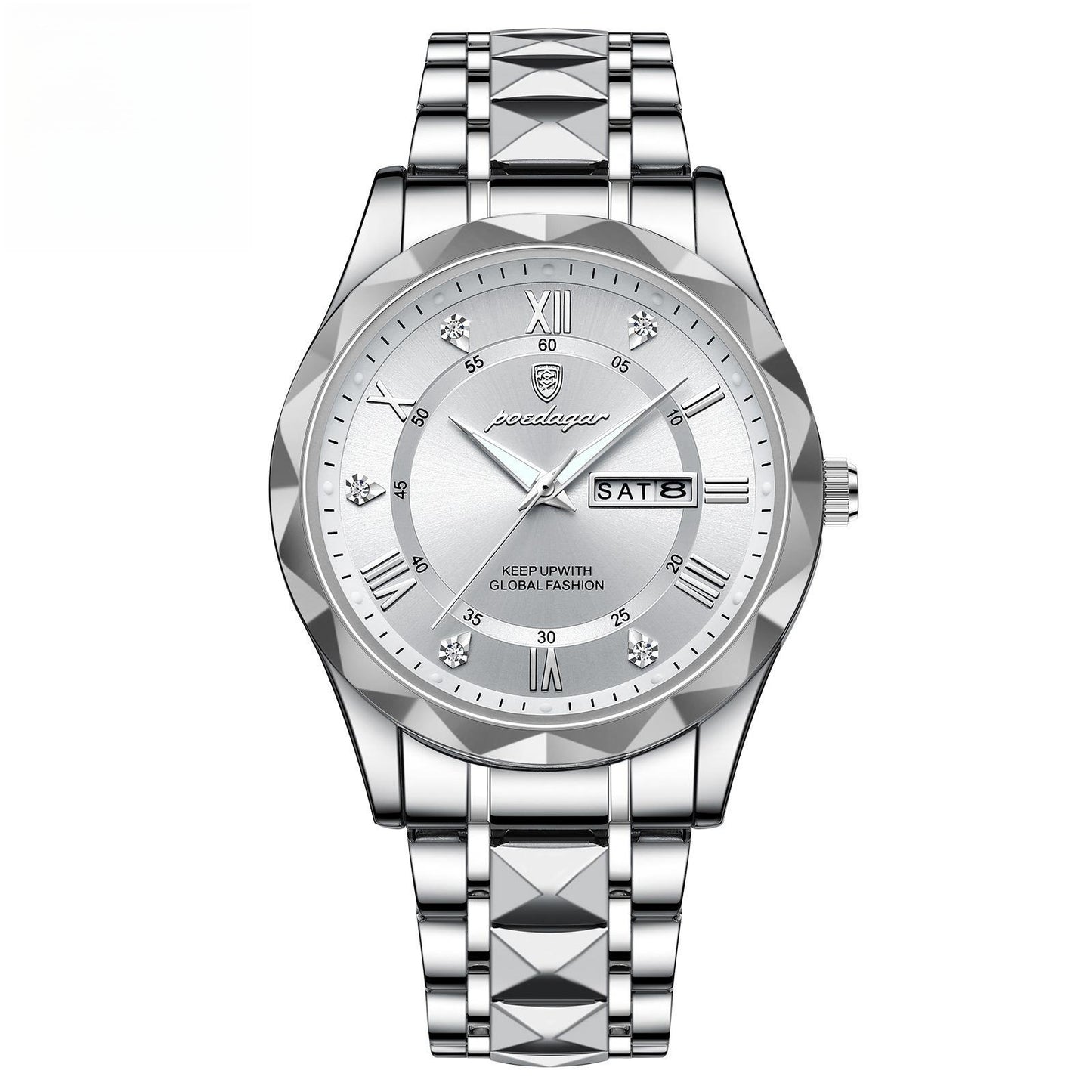 Elite Men’s Luminous Quartz Watch