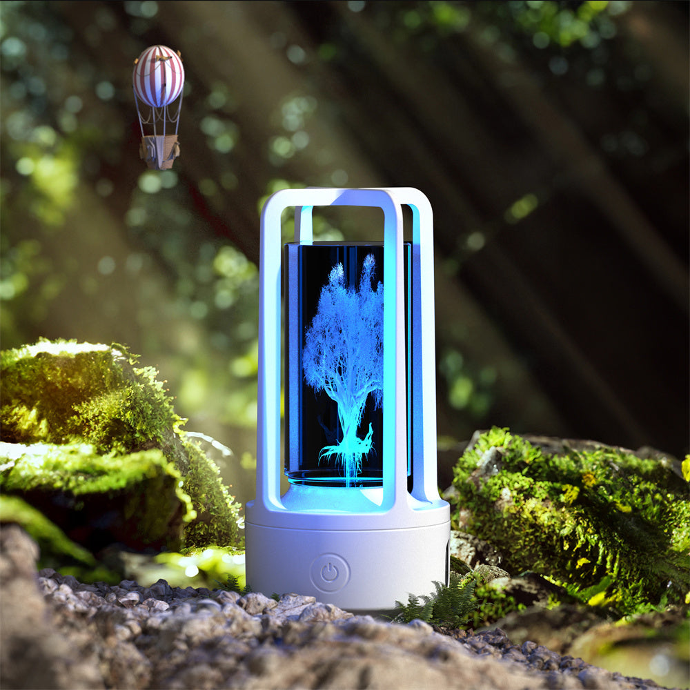 Crystal Lamp & Bluetooth Speaker