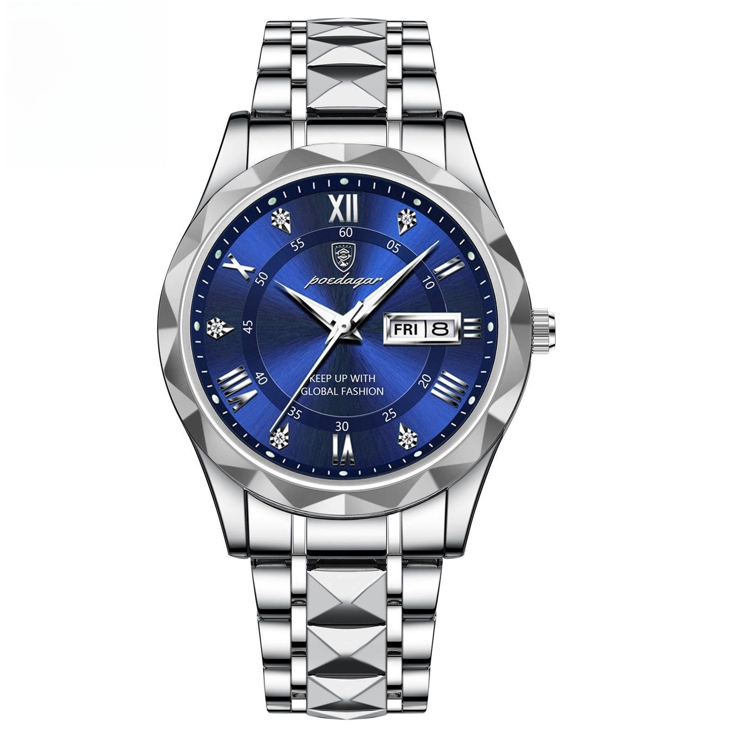 Elite Men’s Luminous Quartz Watch