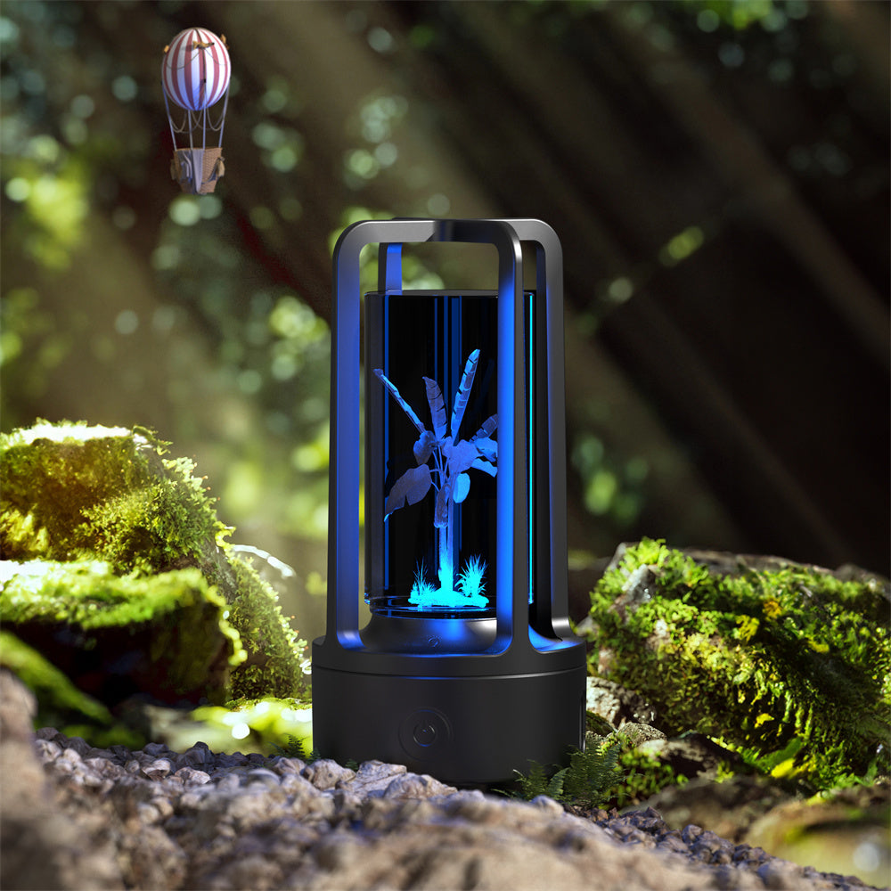 Crystal Lamp & Bluetooth Speaker