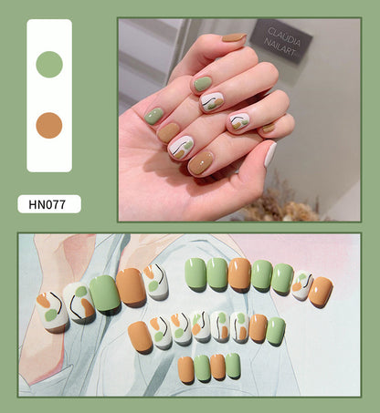 Colorful Nail Art Patch Set