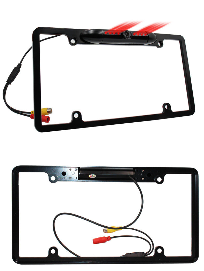 Wireless License Plate Backup Camera