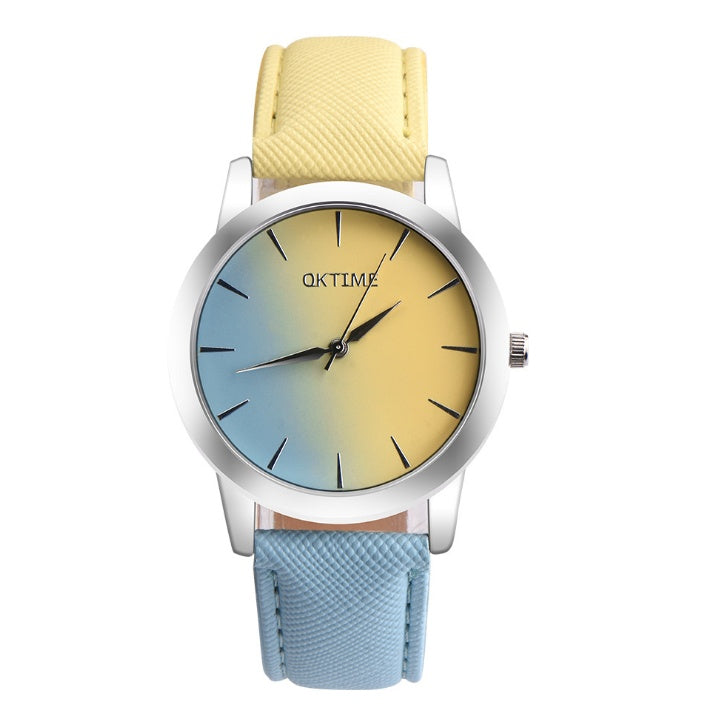 Retro Rainbow Quartz Watch