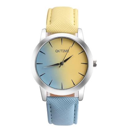 Retro Rainbow Quartz Watch