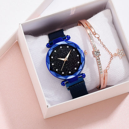 Starry Sky Bracelet Watch Set