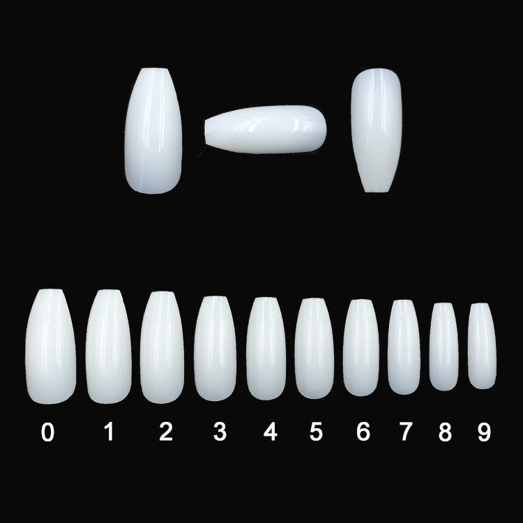 500 French Tip Nail Set