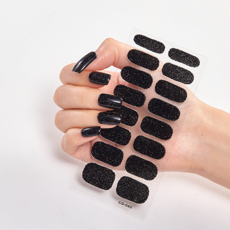 Scallion Powder Nail Art Stickers