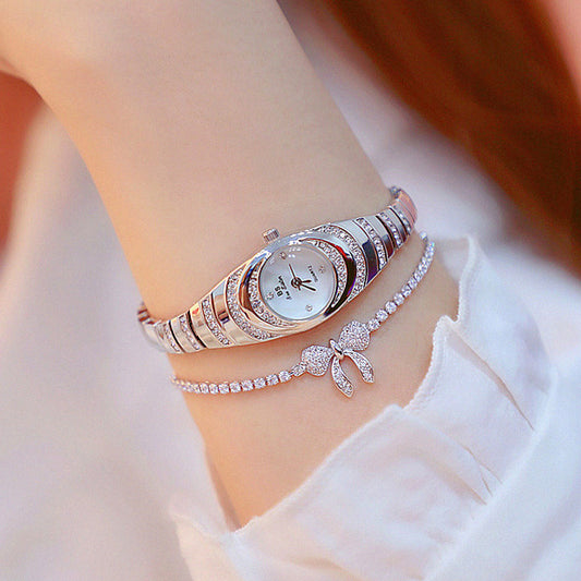 Luxurious Gold Diamond Watch