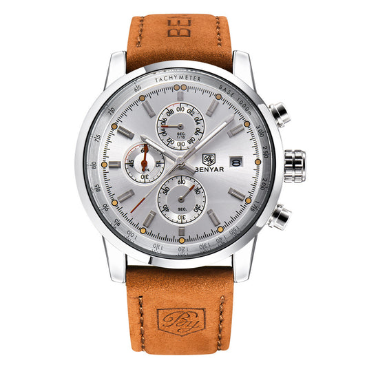 Elite Quartz Luxury Watch