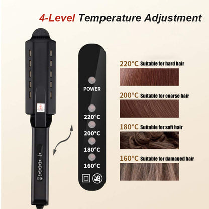 Steam Hair Straightener with Precision