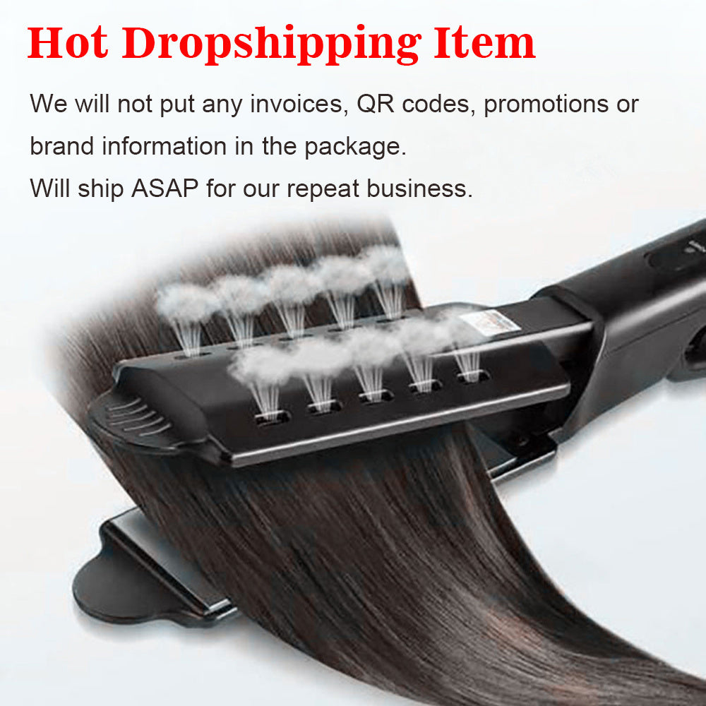 Steam Hair Straightener with Precision