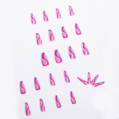 Artistic Detachable Nail Design