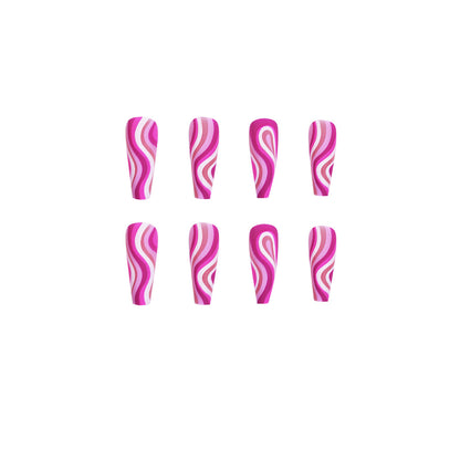 Artistic Detachable Nail Design