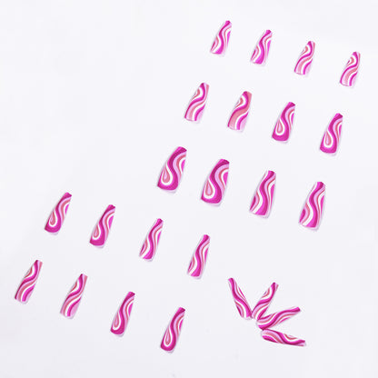 Artistic Detachable Nail Design