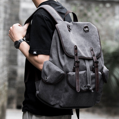 Vintage Canvas Travel Backpack