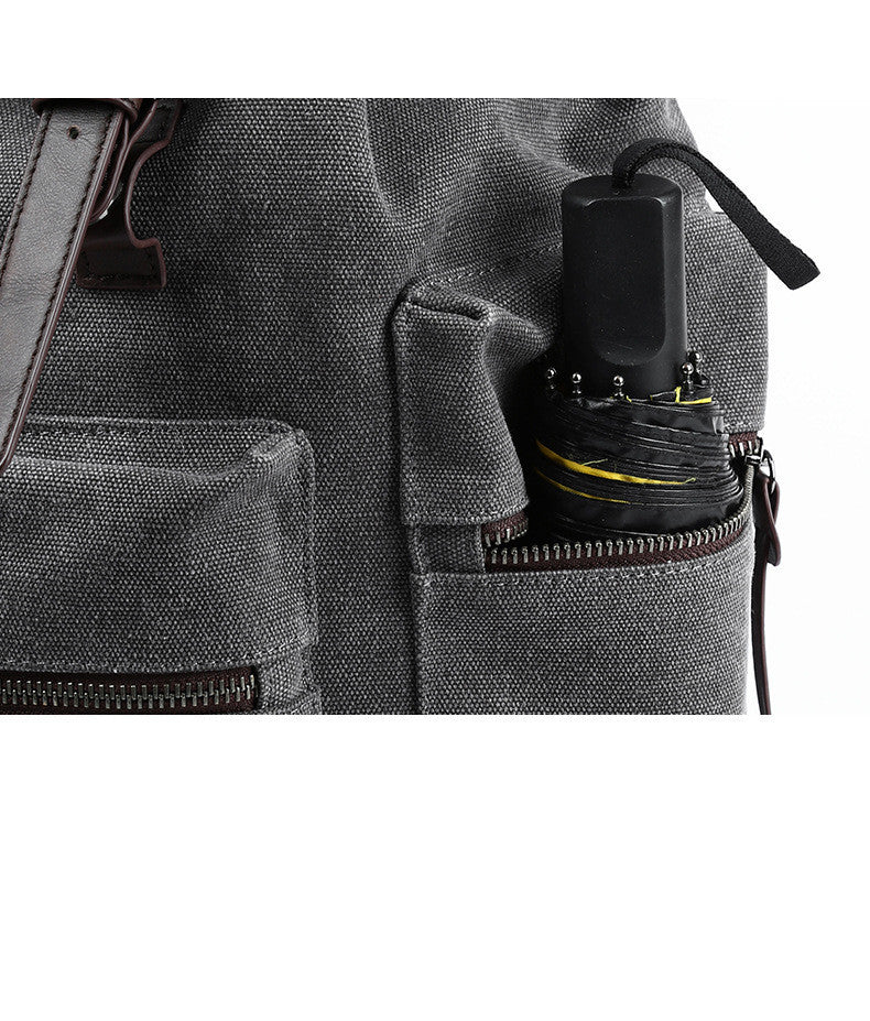 Vintage Canvas Travel Backpack