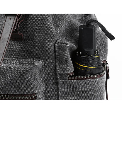 Vintage Canvas Travel Backpack